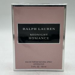 Ralph Lauren Midnight Romance EDP 3.4 oz New Sealed Box 2014 Formula *See Details*
