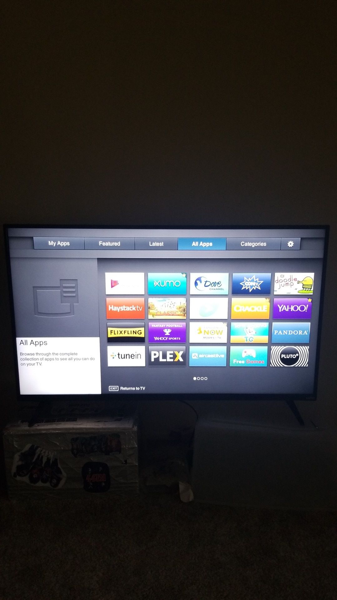 50" Vizio E50-C1 Smart TV w/ Remote