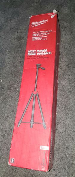 Milwaukee 48-35-1411 72" Laser Tripod – New Open Box