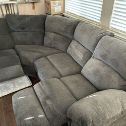 3 recliner sofa $400 or best offer!