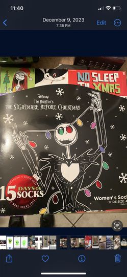 Nightmare Before Christmas Socks
