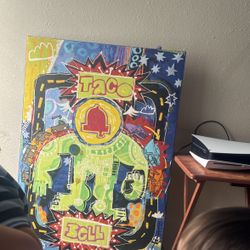 Mark T Smiths Drive Thru Man Painting 