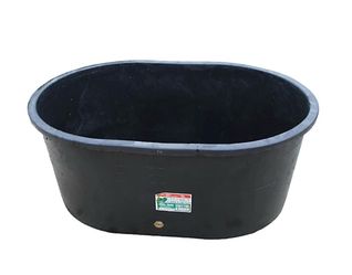 Cold Plunge Soaking Tub for Ice Bath 110 US Gallon Black w/Brass Plug Connect Garden Hose