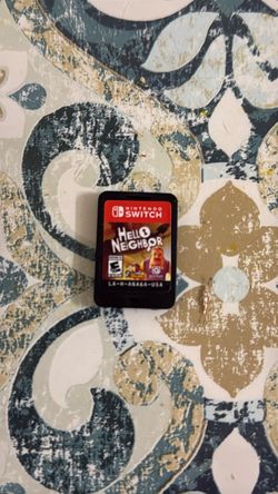 Hello Neighbor Nintendo Switch Game Cartridge