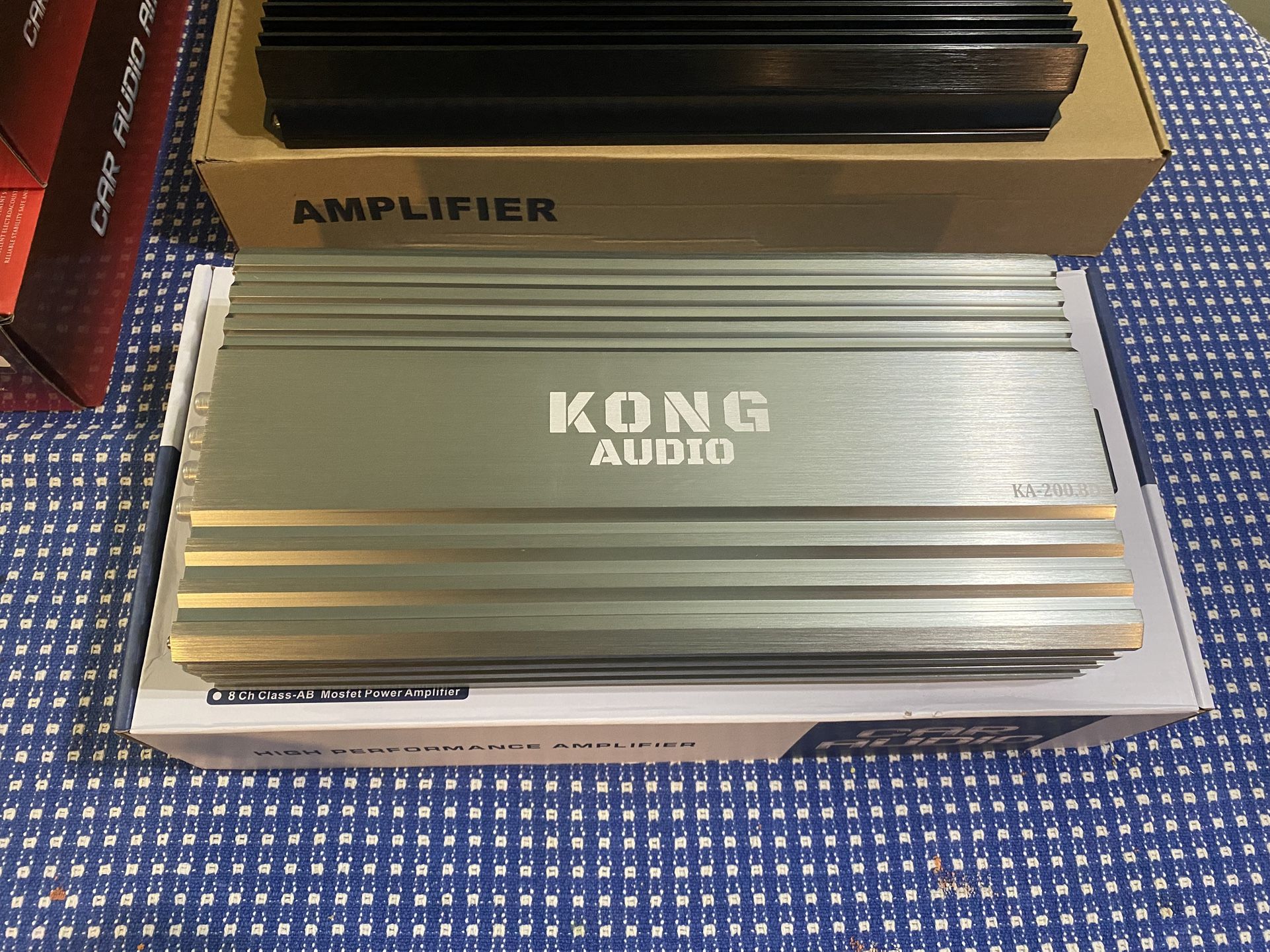New Kong Audio 8 Channel Full Range Car Audio Amplifier $260 Each