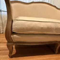 Comfy French Style Couch/ Love Seat