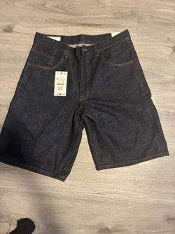 Zara baggy jorts denim size 36 brand new with tags
