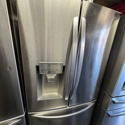 LG 3 Door Stainless Steel Refrigerator 