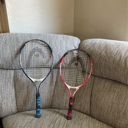 agass25 and agass23 tennis rackets 40$ each