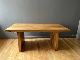 Restoration Hardware Reclaimed Russian Oak Plank Rectangular Dinning Table
