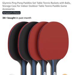 Pingpong Paddle Sets