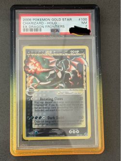 Gold star charizard