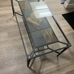 Two End Tables And Coffee Table 
