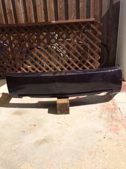 2006 Cadillac CTS rear bumper