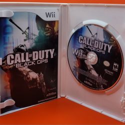 Call of Duty: Black Ops (Nintendo Wii, 2010) CIB Complete W/ Manual Tested