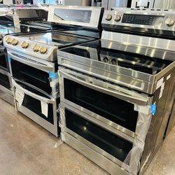 ✬✬ Brand New, Open Box- Electric Gas Stoves $499 And Up For Sale ✬✬