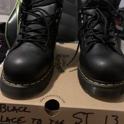 doc marten steel toe size 13 