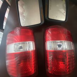 Ford F-150 2005 Mirrors And Back Lights