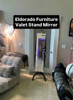 Eldorado Furniture Valet Stand Mirror (1 Available)