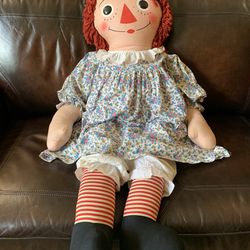 Large Raggedy Ann Doll