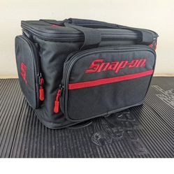 Snap-0n BLK And Red Fishing Tackle Box