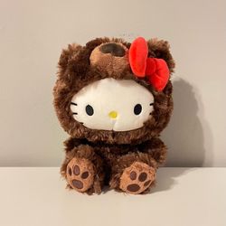 Hello Kitty x Gund 10” Teddy Bear Plush