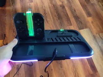 Nintendo Switch RGB Charging Dock Station - Joy-Con & Controller Charger