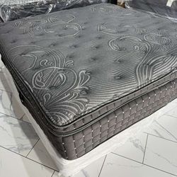 King sizes mattress and box spring