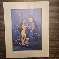 Vintage 1995 Disney Store Pocahontas Print/Lithograph