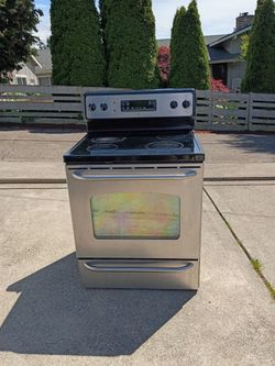 GE electric stove free delivery