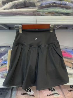 Lululemon Black Athletic Skirt