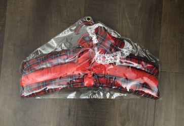 Set 3 Fabric Hangers with Heart Sachet