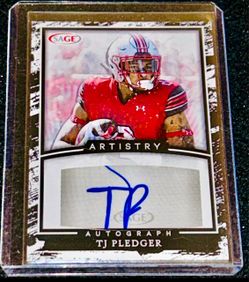 RC TJ Pledger SAGE Artistry Autograph 2022