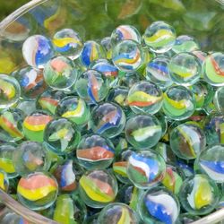 759 Marbles Glass Catseye lot Approximately 60 years or older