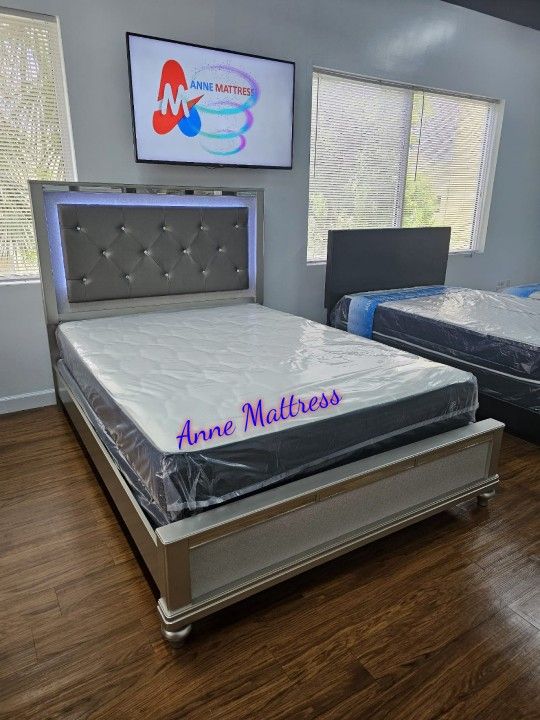 NEW QUEEN MATTRESS AND BOX SPRING 😉 100% QUALITY & CONFORM 👌