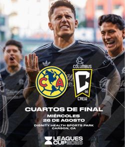 America Vs Columbus Leagues Cup Cuartos de Final