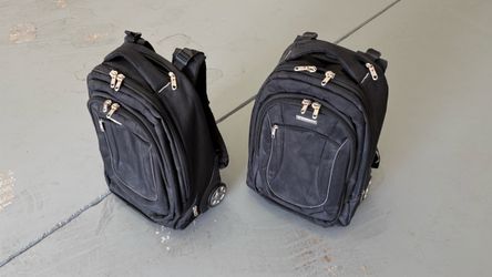 Rolling Backpack with Wheels
