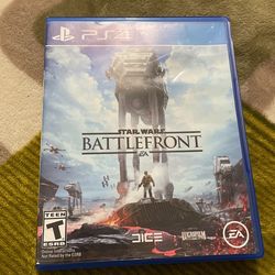 Star Wars Battle Front  PS4