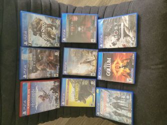 Playstation 4/ PS4 / ps 4 Hames
