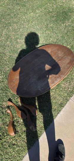 Vintage wooden coffee table