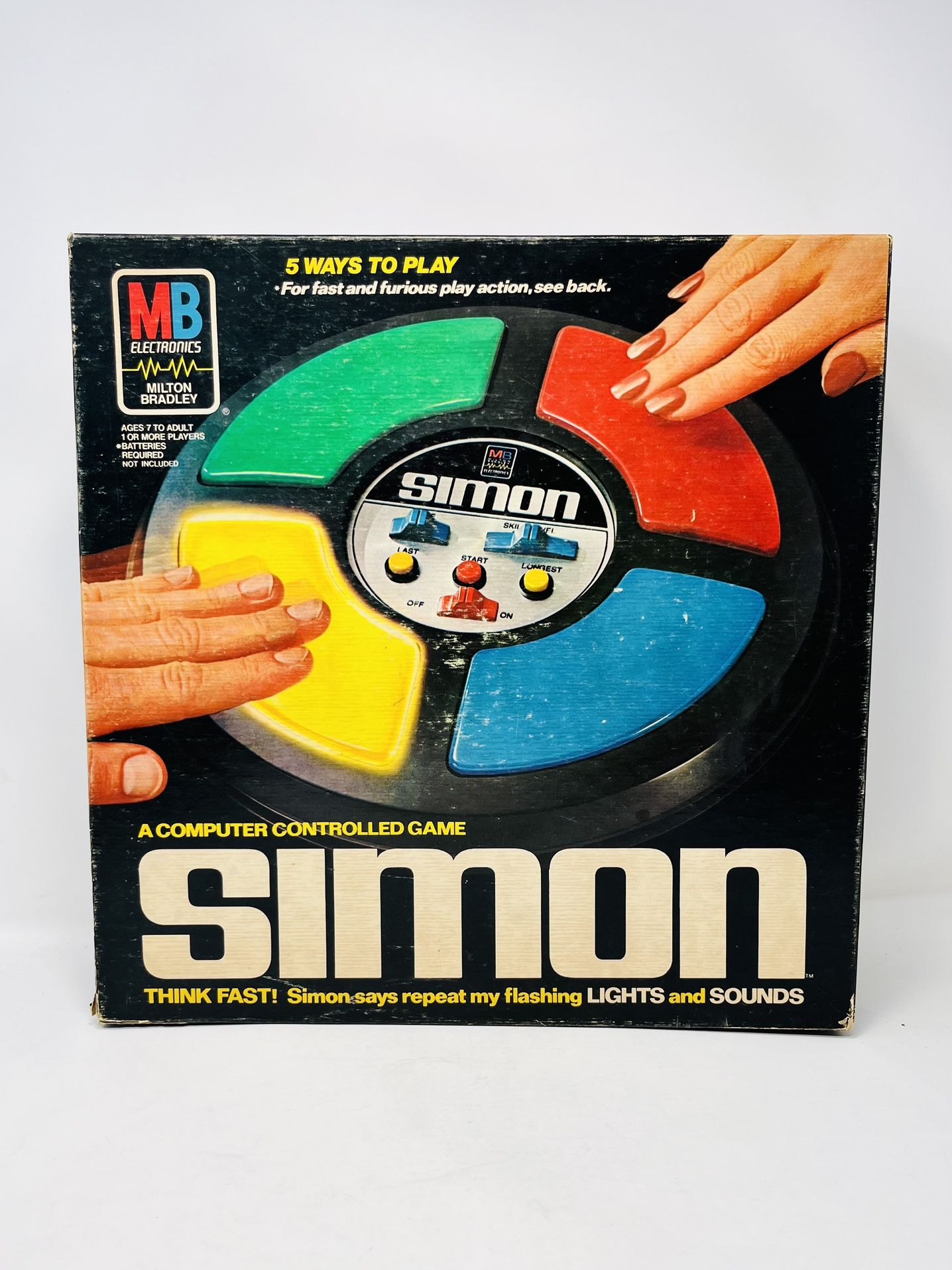 Simon Computer Controlled Game Milton Bradley 1978 Tested Works