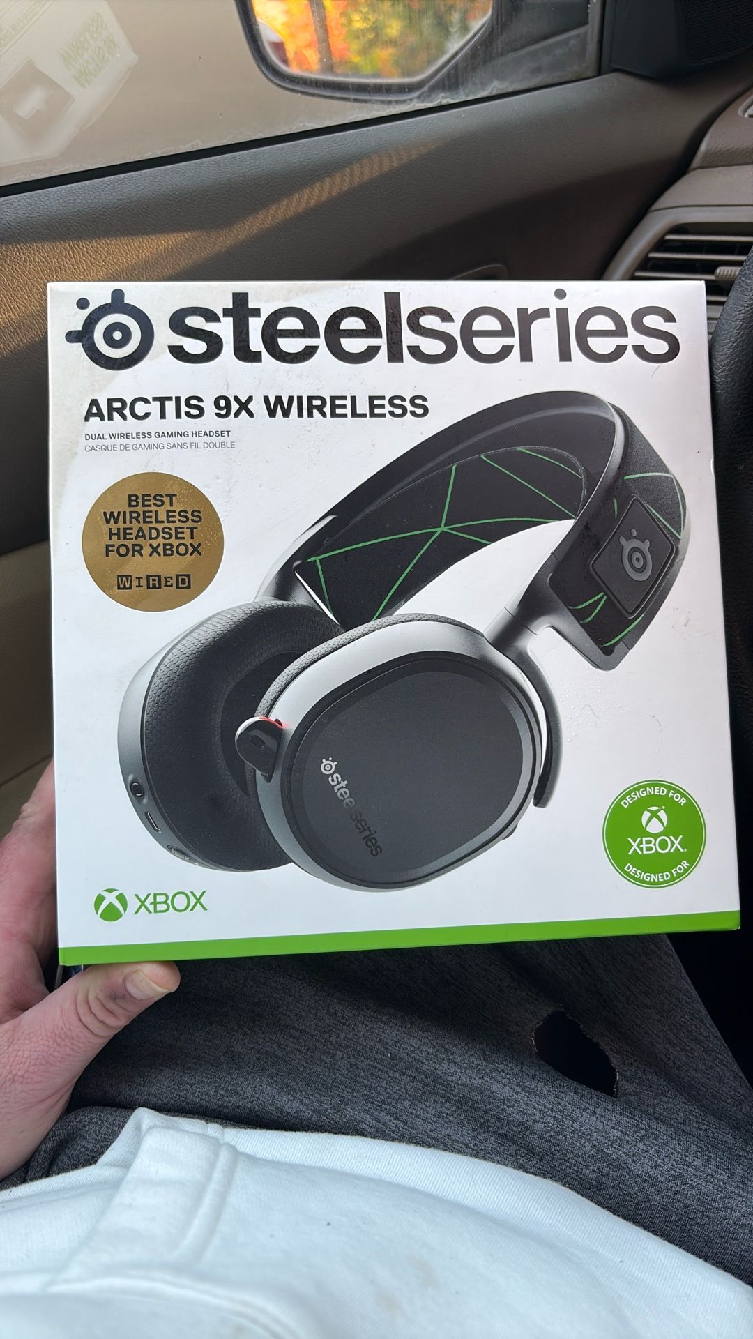 New In Box! Arctic 9X Wireless Headphones Steelseries