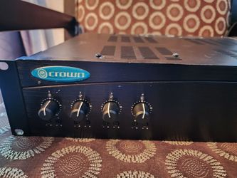 Crown G180MA Amplifier 4 Channel Mixer