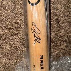 Gavin Sheets Signed Bat
