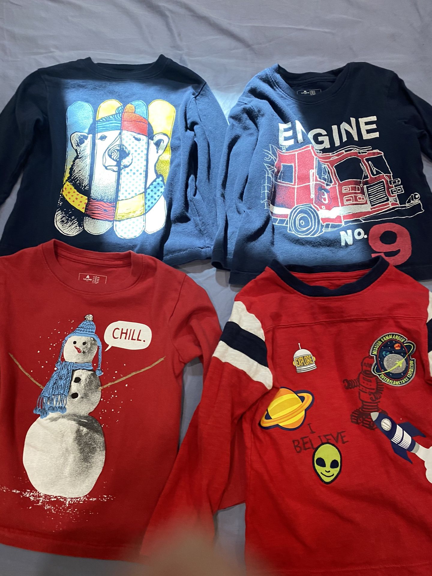 4-2T baby Gap toddler boy shirts