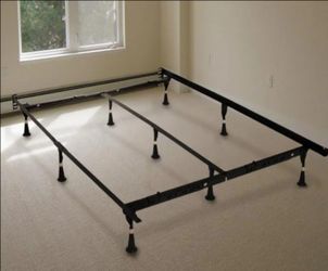 King size metal bed frame