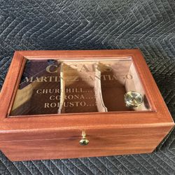 Display Cigar Humidor Box