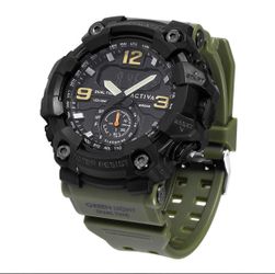 Activa X Invicta BlackOps Digital Men's Watch – 56mm Army Green