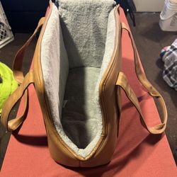 LETHER DOG CARRIER 