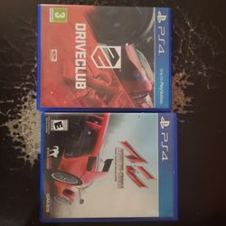Playstation 4 Games Driveclub & Assetto Corsa